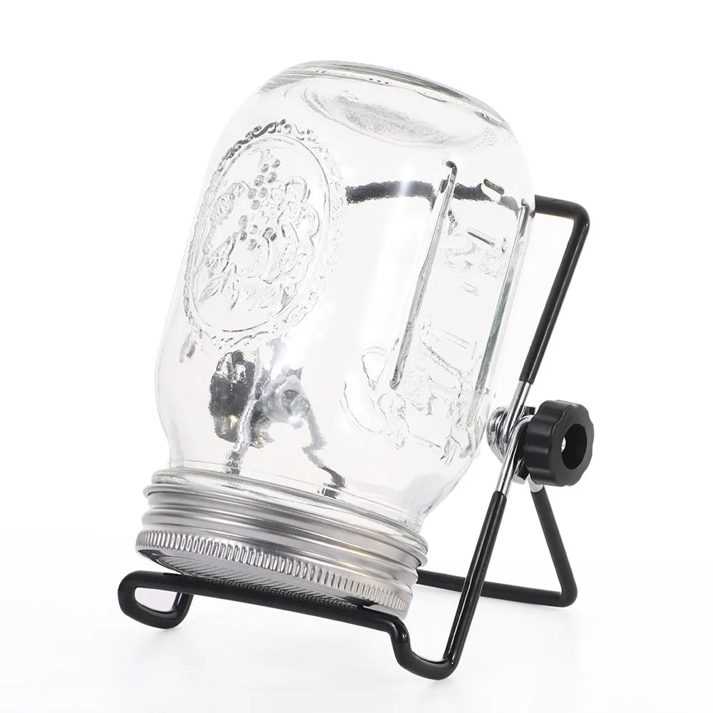 Sproutify Keimglas Set | Sprossen Selber Ziehen | Glas & Edelstahl | BPA-frei
