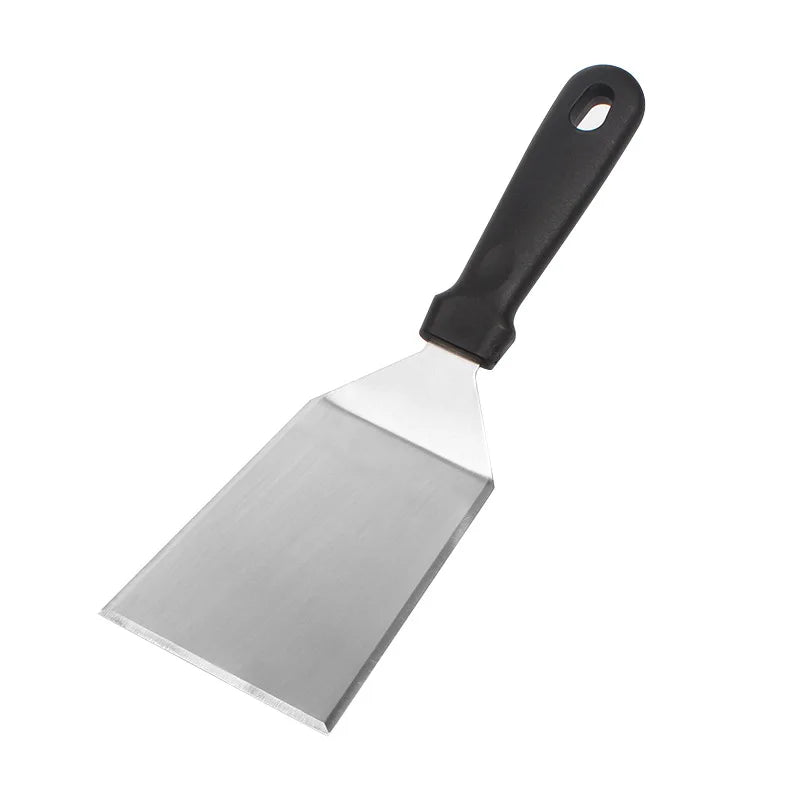 GrillPro | Multifunktionaler Grillspatel | Robustes Design | Holzgriff