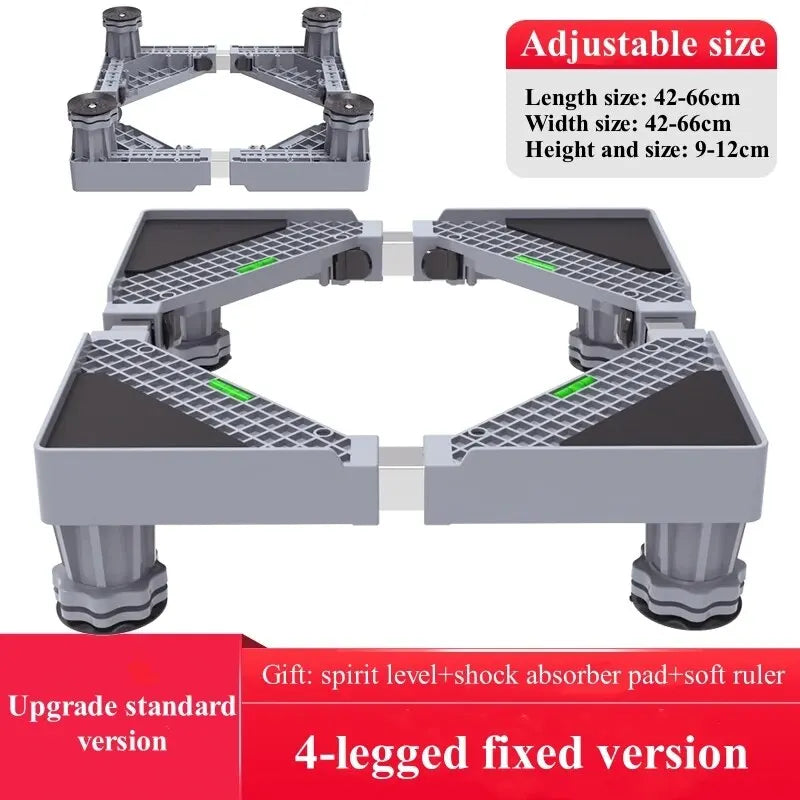 FlexiMove Universalrollrahmen | Höhen- & Breitenverstellbar | Stoßdämpfende Pads | Feststellbare Doppelrollen