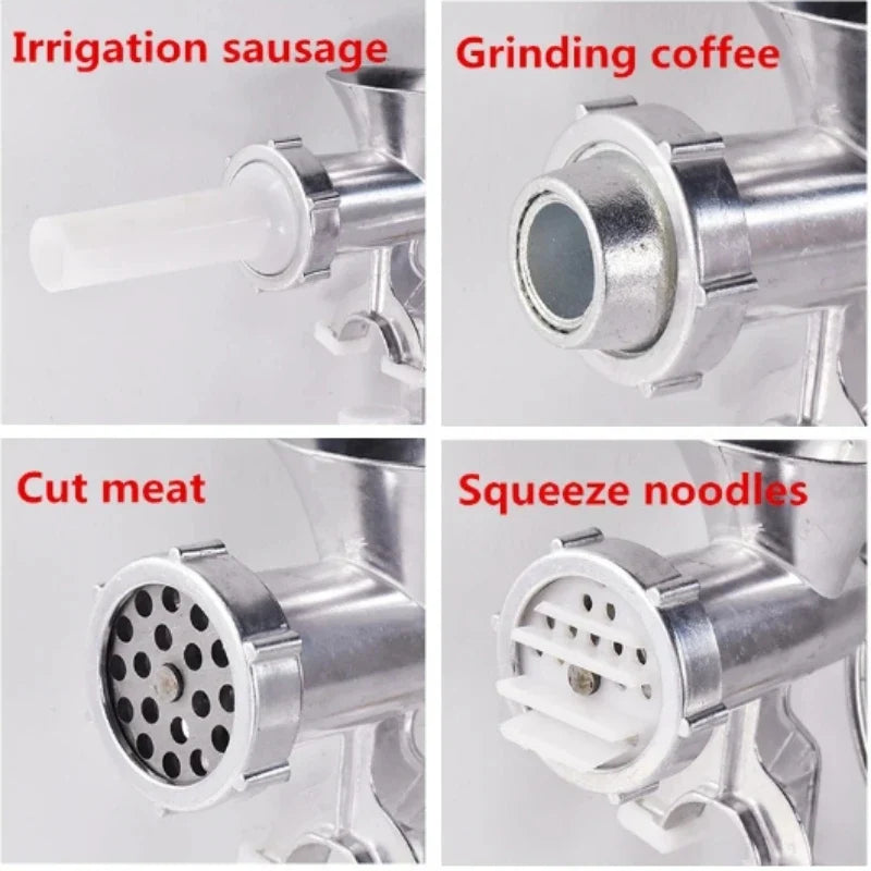 Culinix Fleischwolf | Multifunktional & Leistungsstark | Aluminiumlegierung | Silber