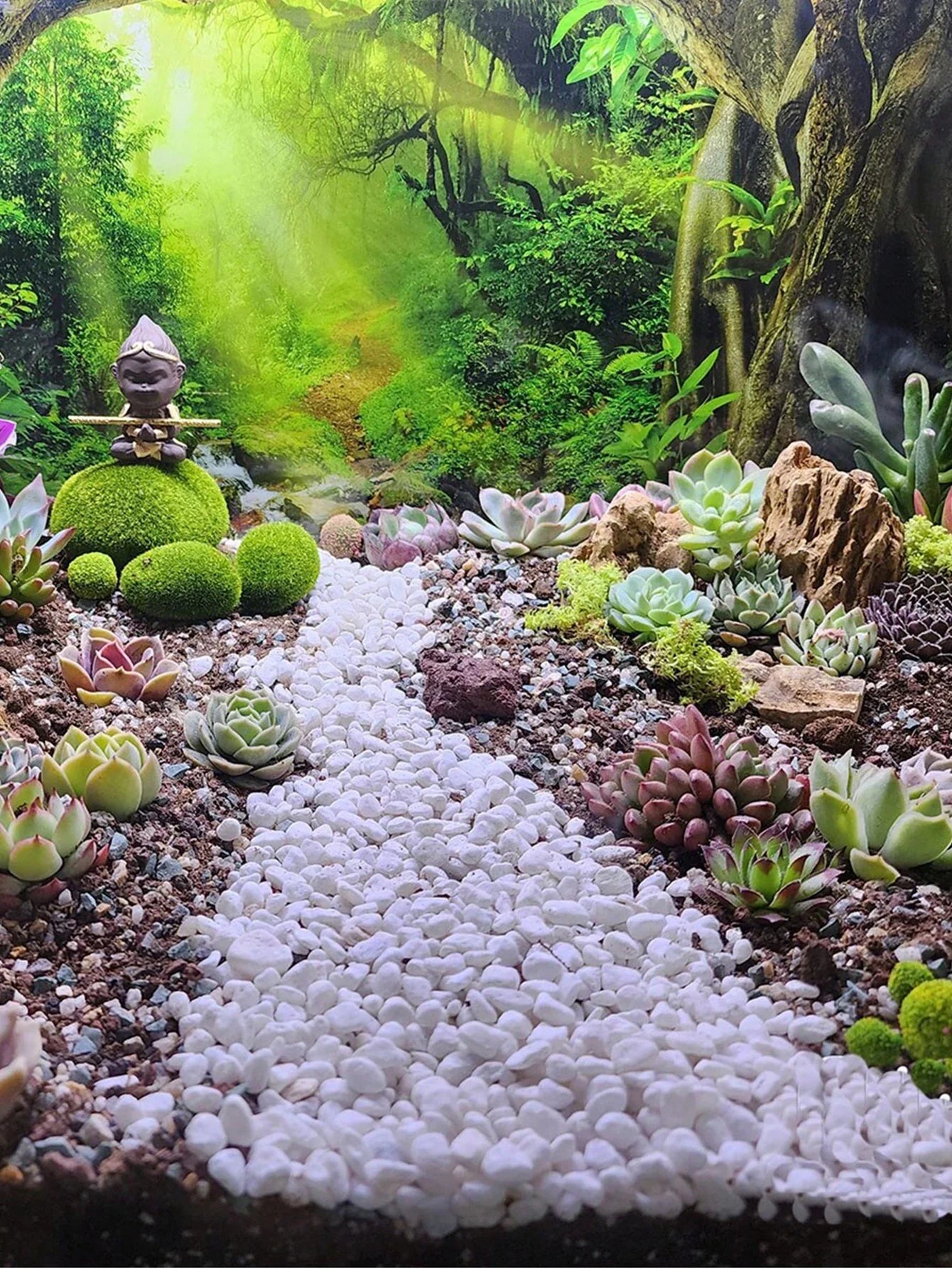 NatursteinPlus Mini-Dekosteine | Vielseitig & Dekorativ | Für Pflanzen & DIY-Projekte