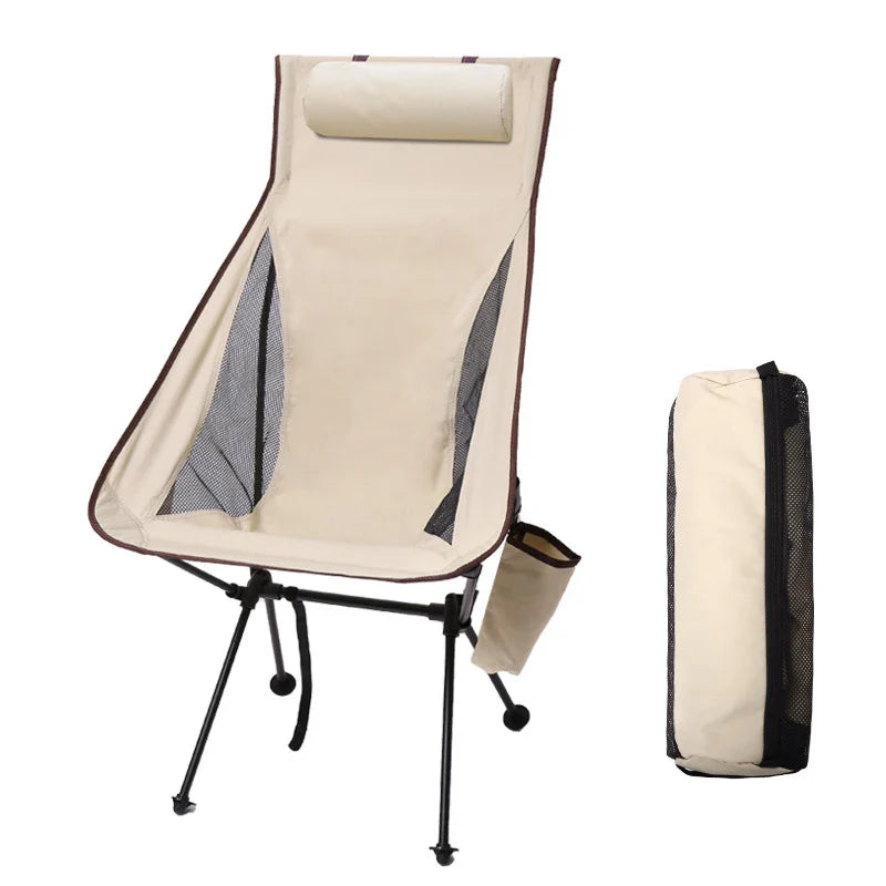 Trekalux Outdoorstuhl | Ultraleicht & Faltbar | 150 kg Belastbar | Wetterfestes Oxford-Gewebe