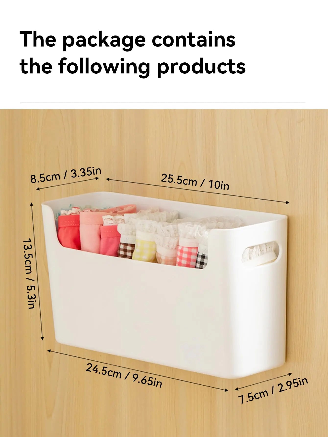 Storina Wall Organizer | Platzsparend & Multifunktional | Modernes Design für dein Zuhause