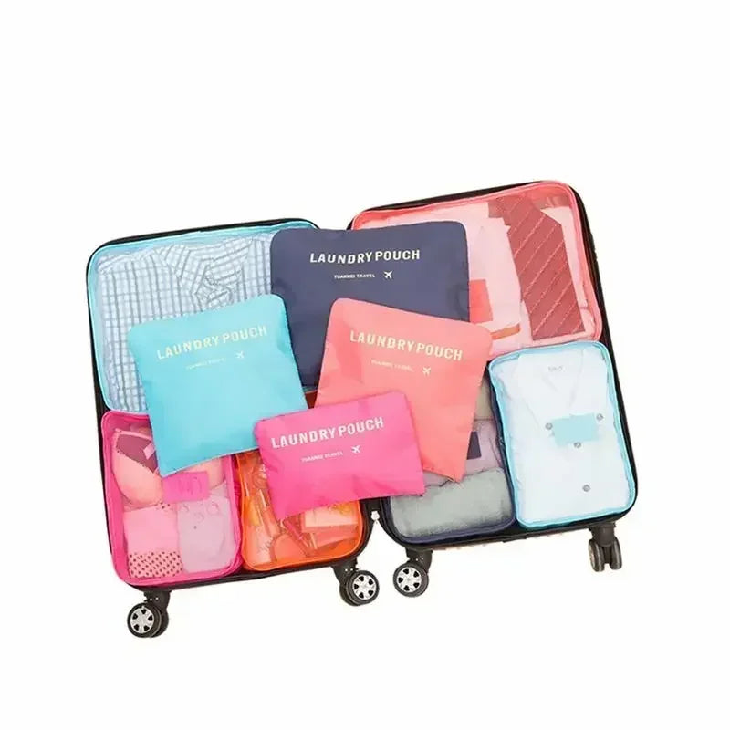 PackMate | Kofferorganizer Set | Wasserabweisend | 6-teilig