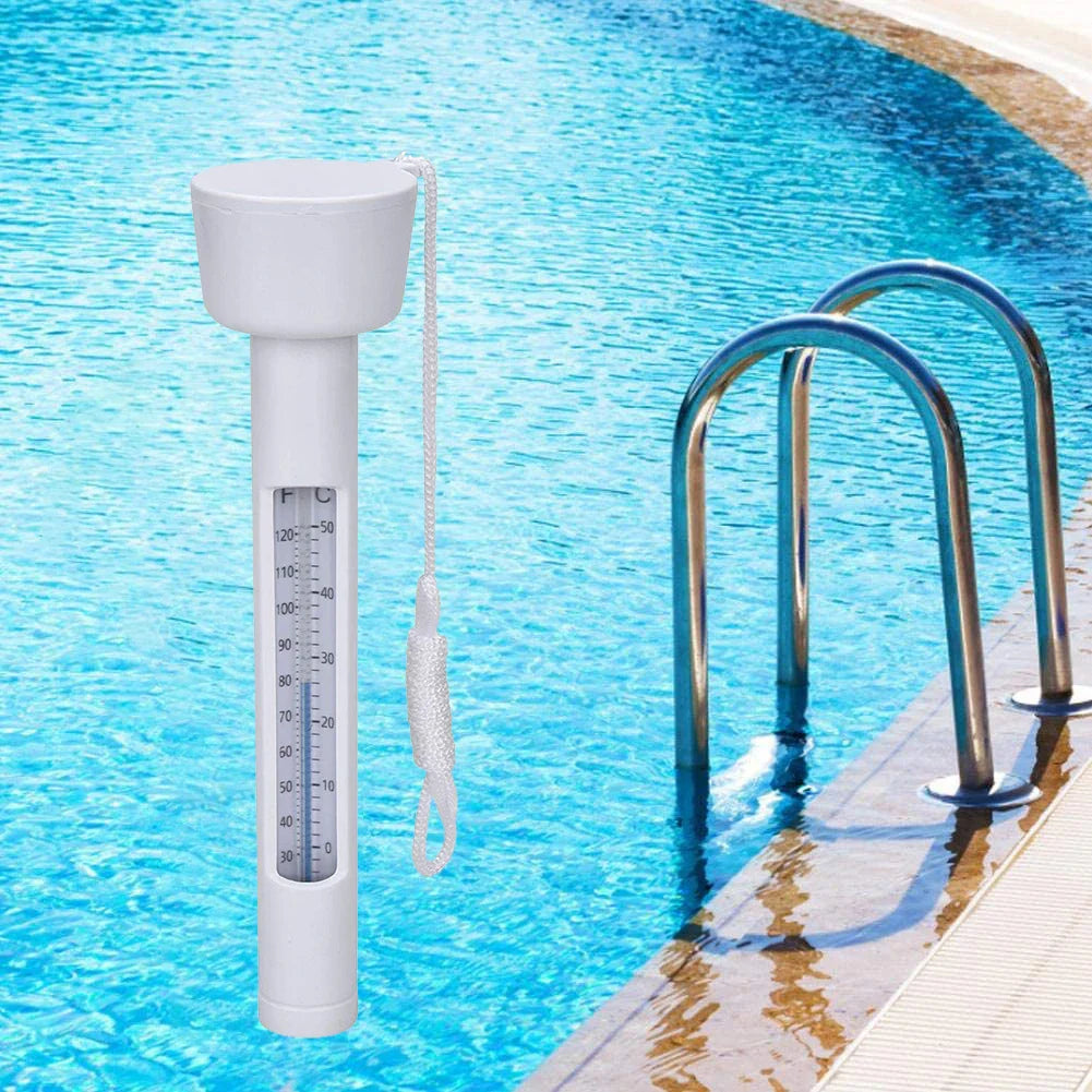 Aquarino Poolthermometer | Schwimmend & Wasserdicht | Großer Messbereich | Für Pool & Spa