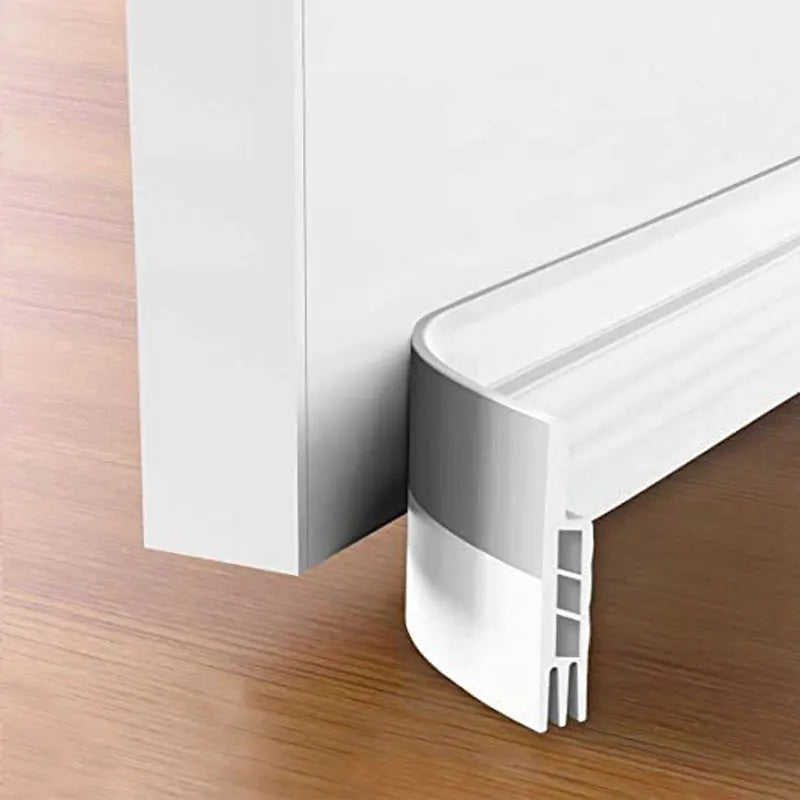 EcoSeal Türzugluftstopper | Selbstklebend | Lärmschutz & Energiesparend | Für Zuhause & Büro