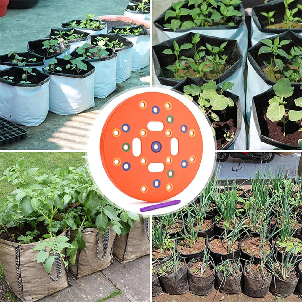 PlantPerfect | Pflanzvorlage | Präzises Saatgut-Raster | Robustes ABS