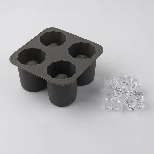 ChillShot Eiswürfelform | Schnapsglas-Design | Wiederverwendbar & Umweltfreundlich