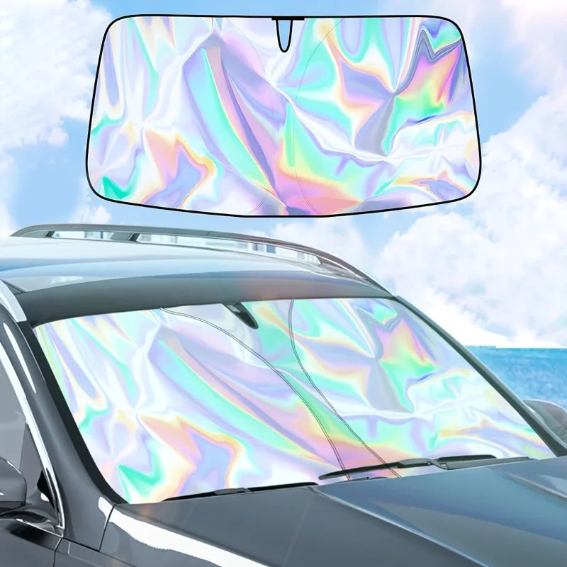ShadeMaster | Auto-Sonnenschutz | Effektiver Hitzeschutz & UV-Blocker | Lasereffekt Design