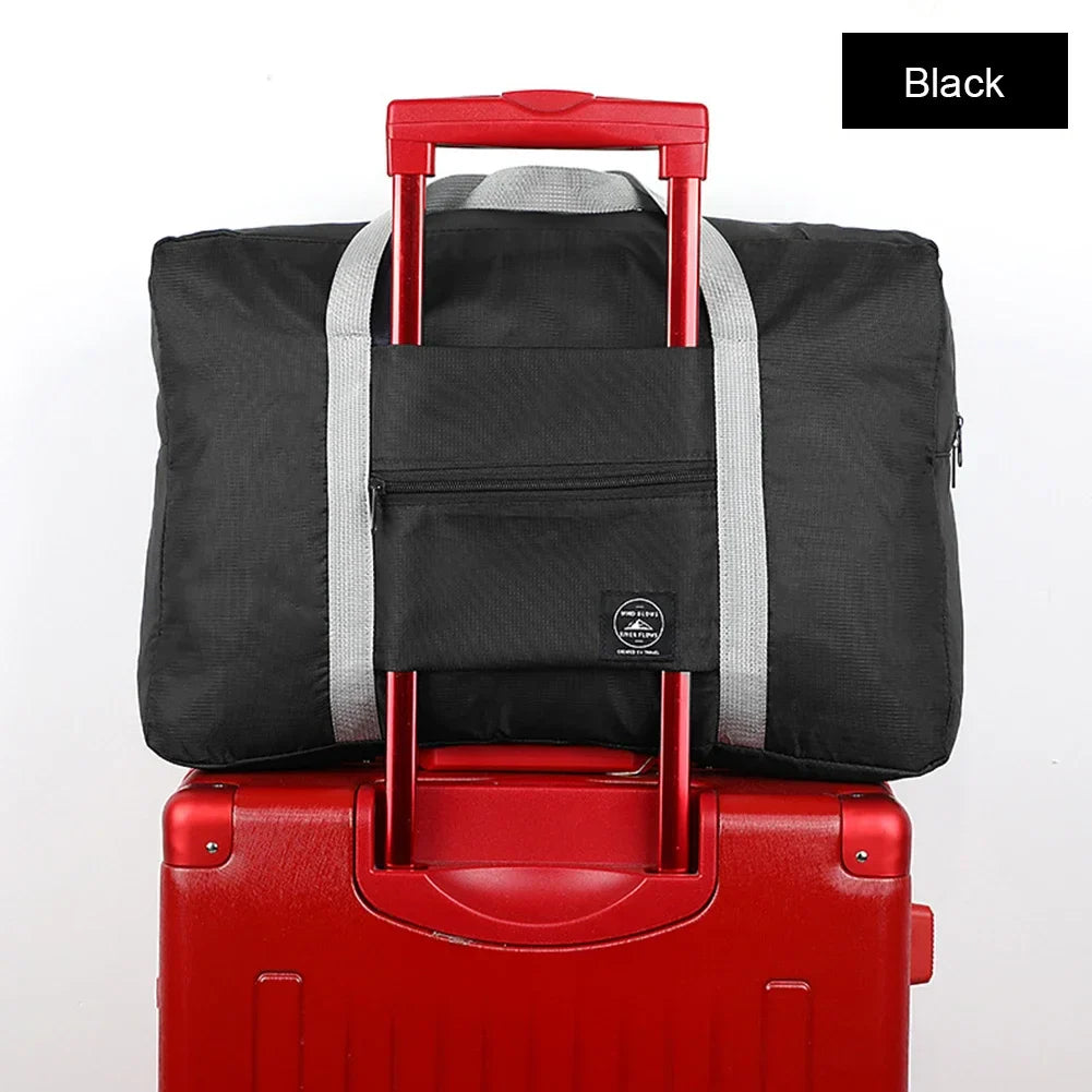 Triprella Faltbare Reisetasche | Ultraleicht & Wasserabweisend | Mit Trolley-Befestigung