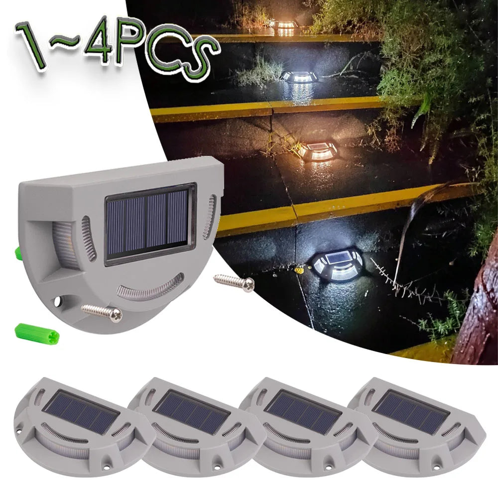 Solara | Solar-Treppenlicht 2-in-1 | Warmweiß & Kaltweiß | Wasserdicht & Belastbar
