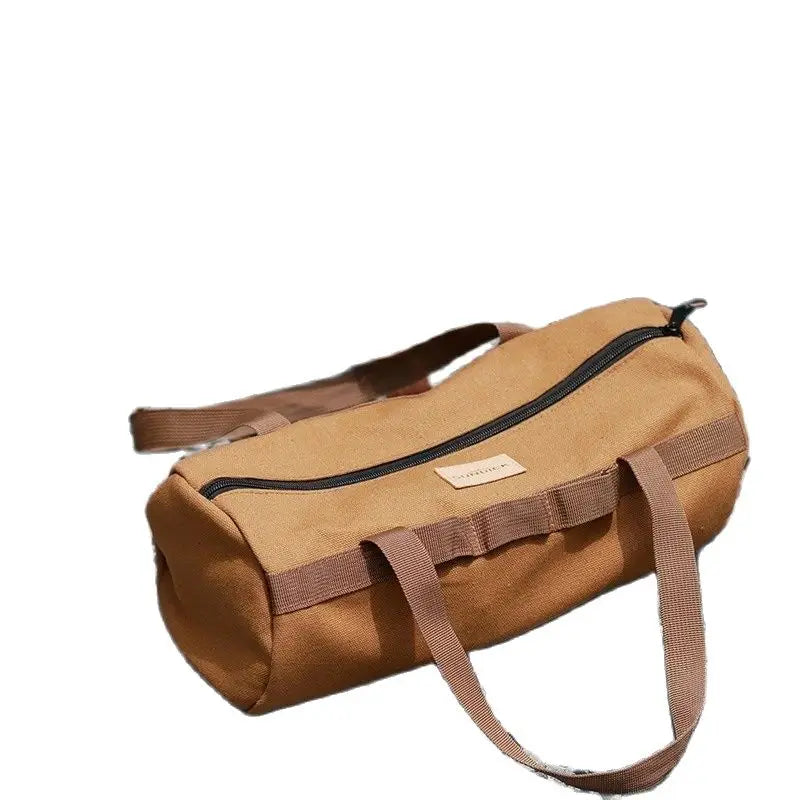 Outdoor Gear Bag | Bestecktasche für Camping | Leicht & Strapazierfähig | Canvas Braun