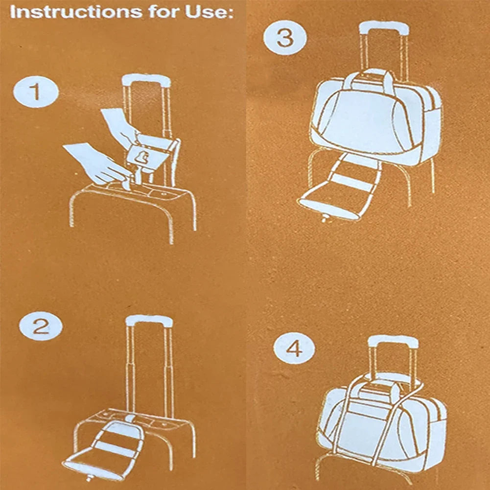 TravelGrip | Elastischer Gepäckgurt | Flexibel & Robust | Für Reisen & Gepäck