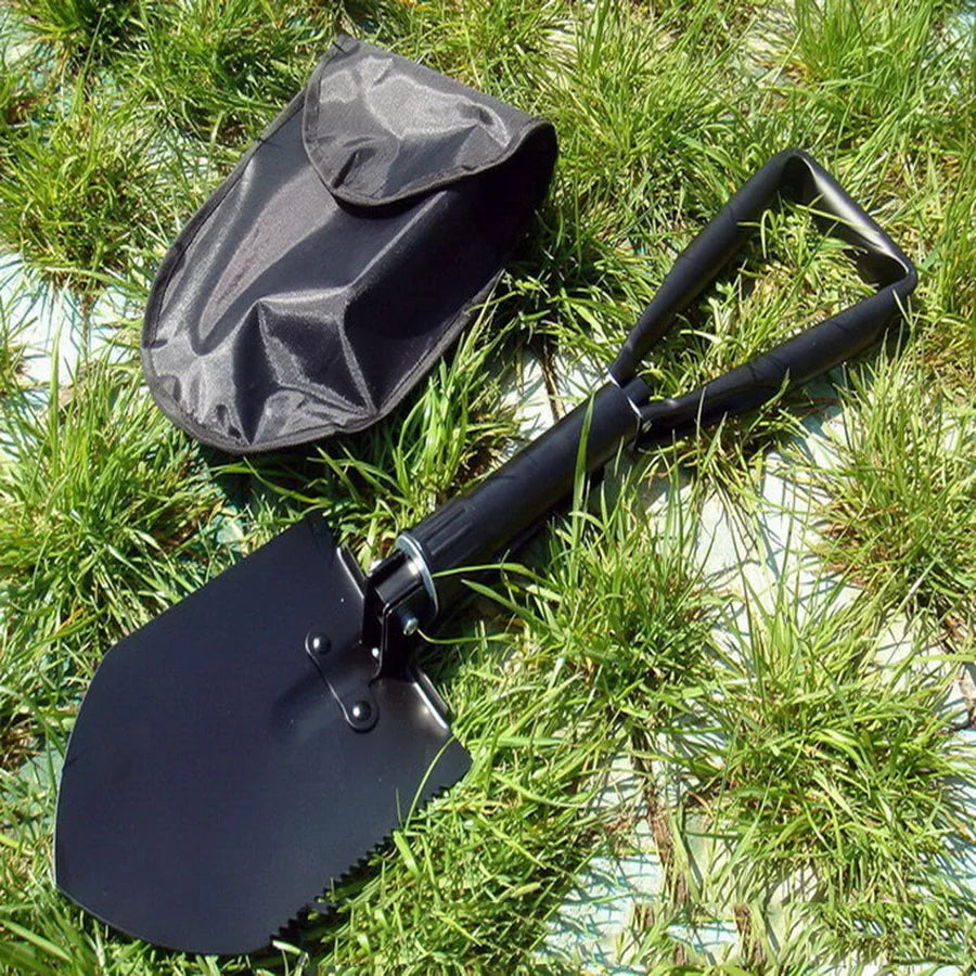 TrekXplore MultiTool | 4-in-1 Outdoor-Schaufel | Robustes Design für jedes Abenteuer