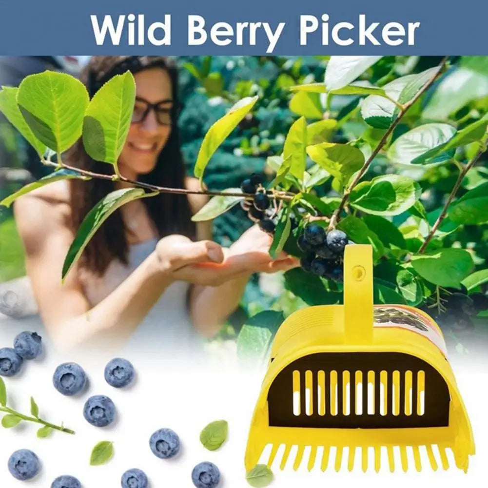 BerryPick Pro | Beerenpflücker mit Kammzinken | Ergonomisch & Leicht | Für Blaubeeren & Mehr