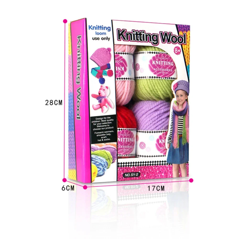 KnitMaster | Strickmaschine Manuell | Schnell & Einsteigerfreundlich | Mit Zubehör
