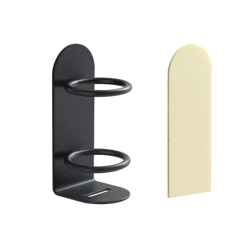 Zentrivo HoldRing | Wandhalterung Für Zahnbürsten & Rasierer | Selbstklebend & Ohne Bohren | Metall | Modernes Design