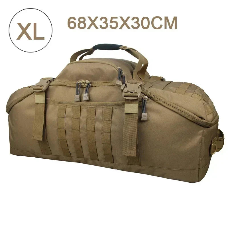 Roventrek | Outdoor Dufflebag 3-in-1 | Wasserdicht & Molle-kompatibel | 40–80L Volumen