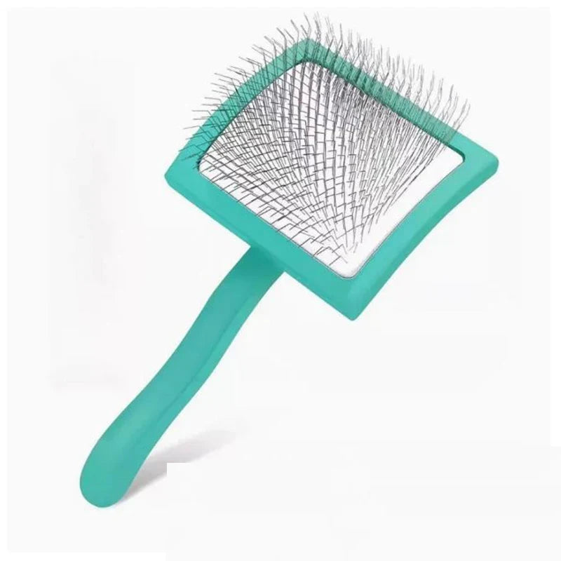 EcoPaws | Fellpflegebürste mit Holzgriff | Nachhaltig, ergonomisch & effektiv gegen Unterwolle | Für Hunde & Katzen mit mittlerem bis langem Fell