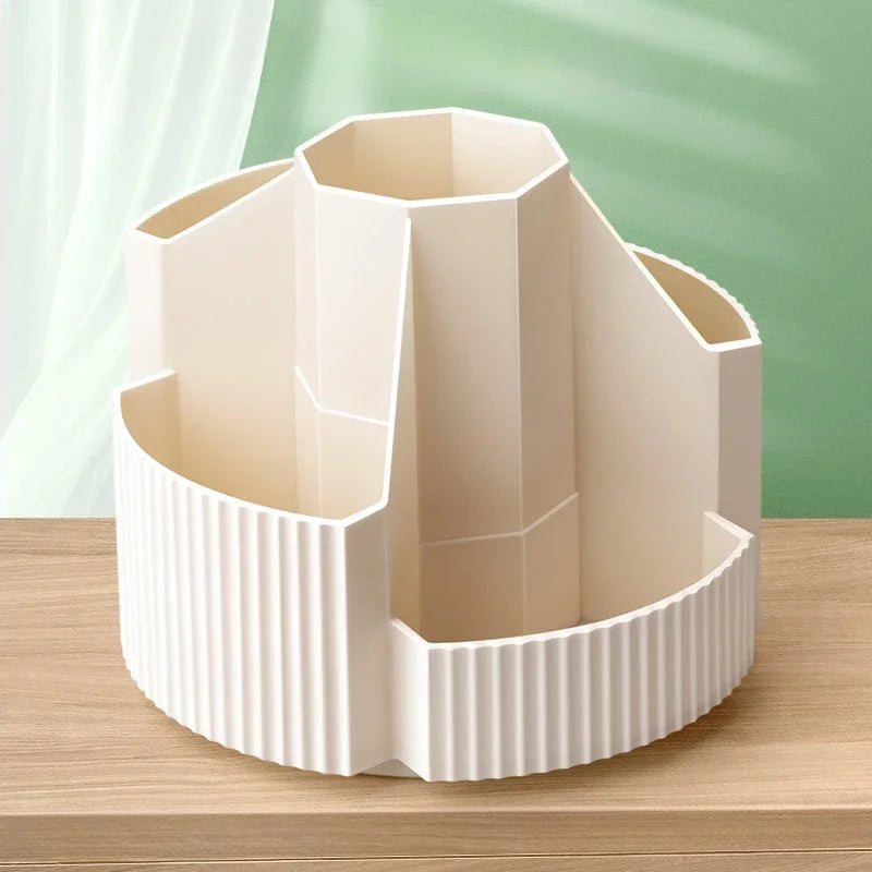DeskSpin | 360° Drehbarer Schreibtisch-Organizer | Platzsparend & Praktisch