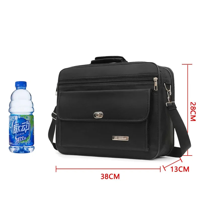 ProCarry Max | Business Aktentasche für Laptop & Dokumente | Wasserabweisend & Ergonomisch | Für Reisen & Büro