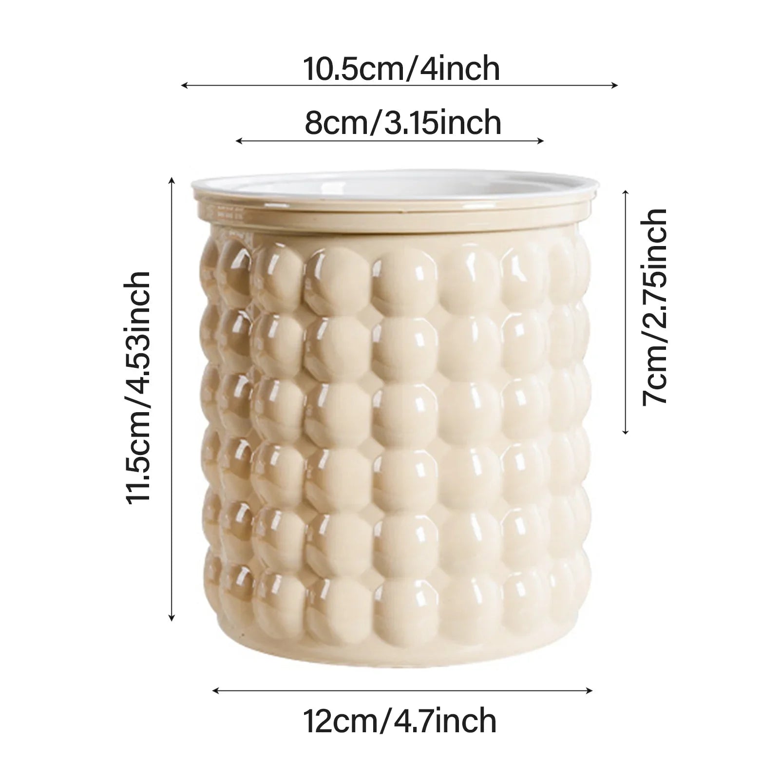 Hydropura Blumentopf | Selbstbewässernd & Erdlos | Modern & Pflegeleicht | 3er-Set