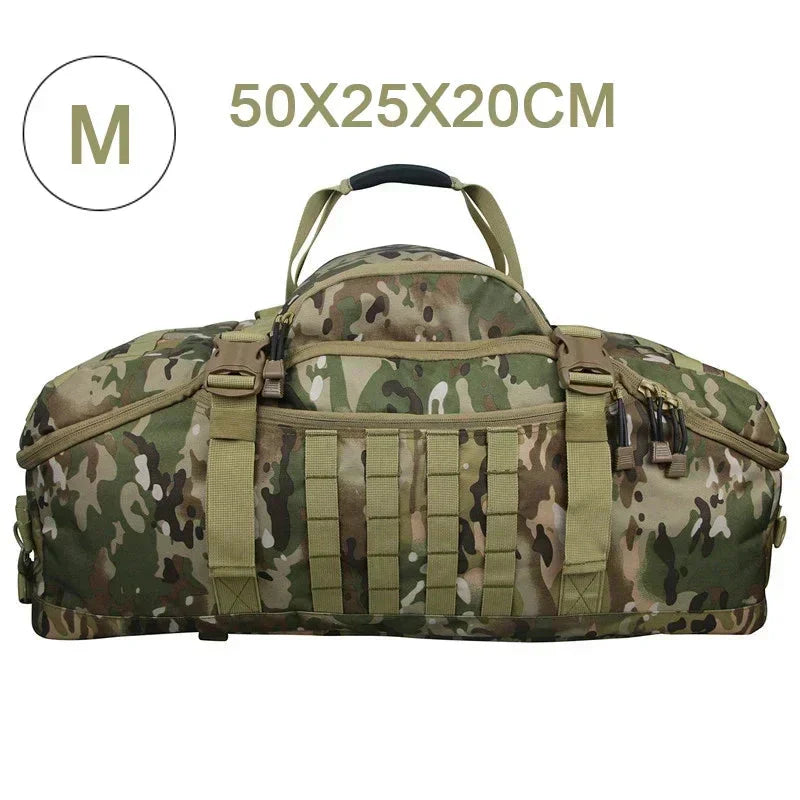 Roventrek | Outdoor Dufflebag 3-in-1 | Wasserdicht & Molle-kompatibel | 40–80L Volumen