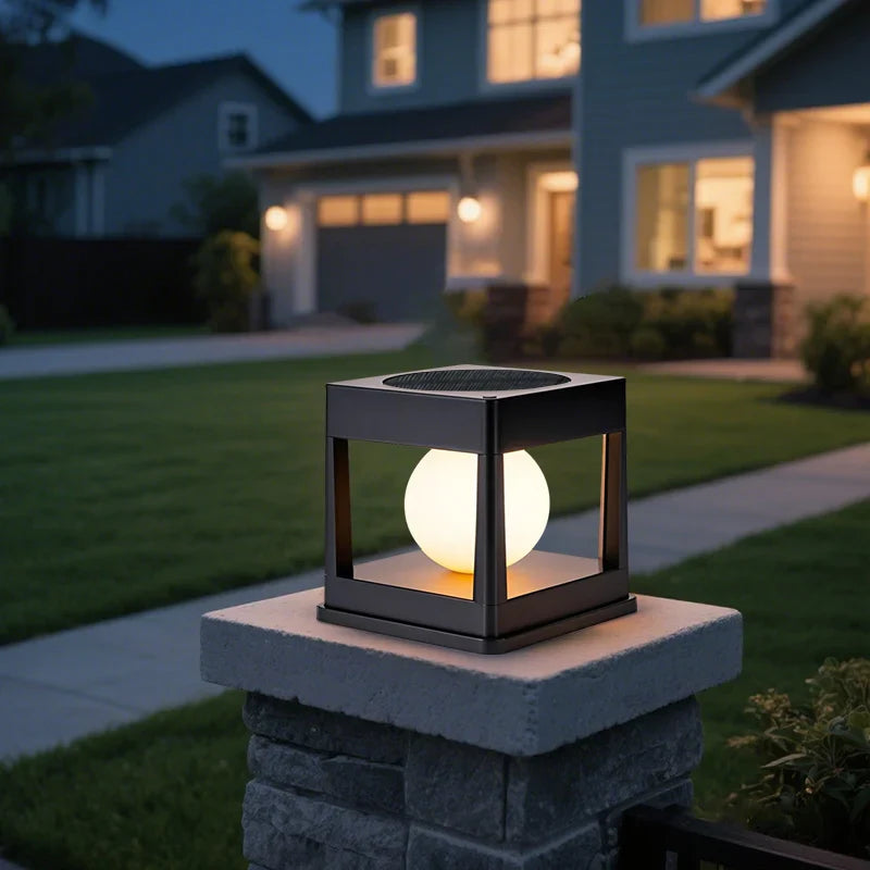 Sunalora FlexGlow | 3-in-1 Solarleuchte für Außen | Warm- & Kaltweiß Licht | Automatischer Tag-Nacht-Sensor | IP65 Wetterfest