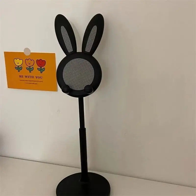 BunnyDock Handyhalter | Höhenverstellbar & Neigbar | Soft-Touch Design | Für Handy & Tablet
