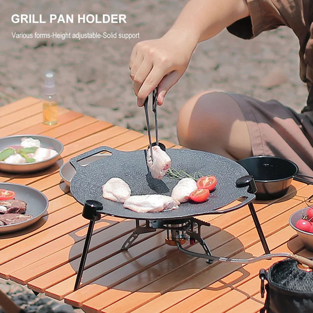 TrailForge | Tripod Grillständer | Höhenverstellbar, Stabile Konstruktion & Leicht | Perfekt für Outdoor