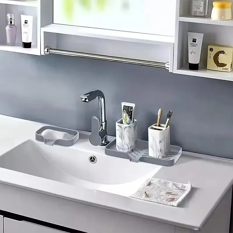 Silinova Spülmatte | Silikon Ablage & Wasserauffang | Hitzebeständig & Hygienisch