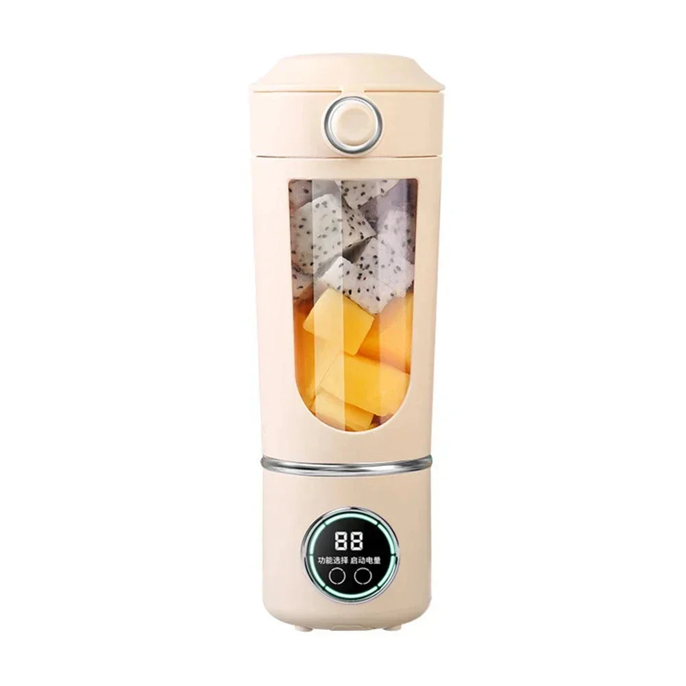 Blendify Go | Mobiler Smoothie-Maker mit 12-Klingen-Power | 2-in-1 Mix & Drink | Für Fitness, Reise & Alltag