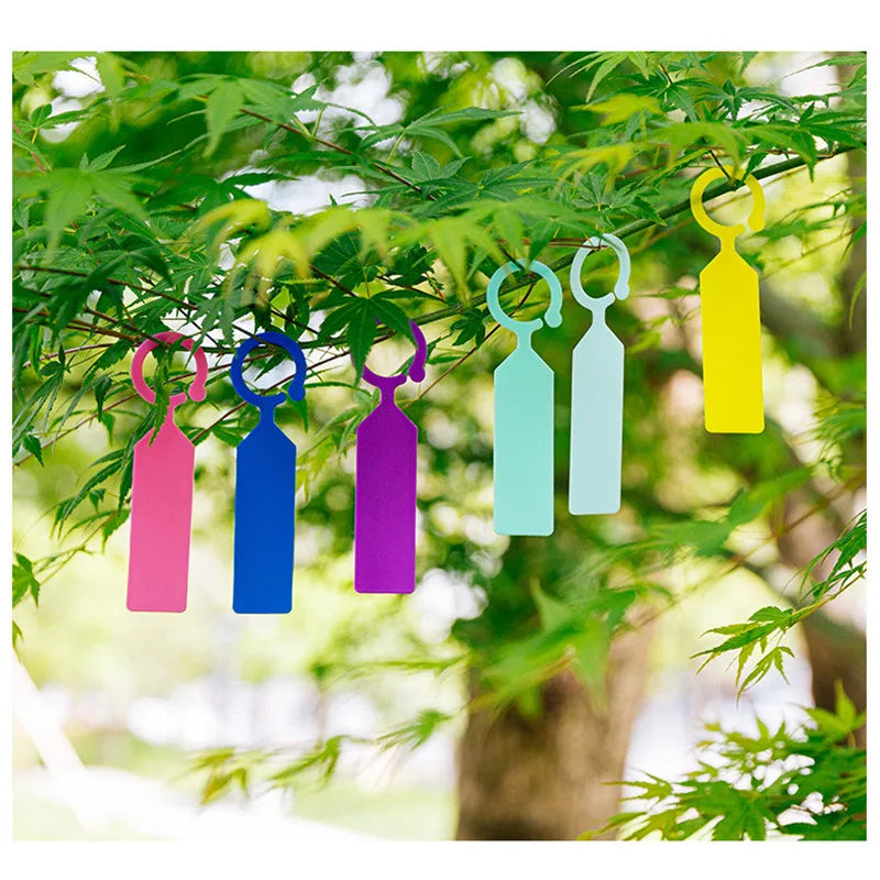 EcoPlant Pflanzenetiketten | 50 Stück | Wiederverwendbar | Wetterfest | Bunte Farben