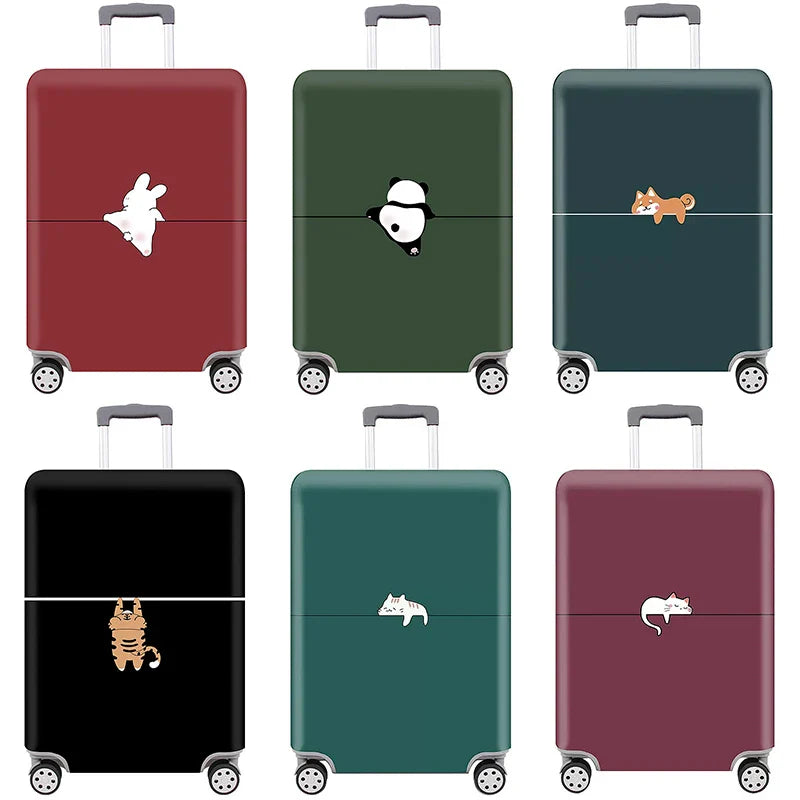 PackSafe FlexCover | Kofferhülle | Elastisches High-Tech-Gewebe | Stylische Tiermotive