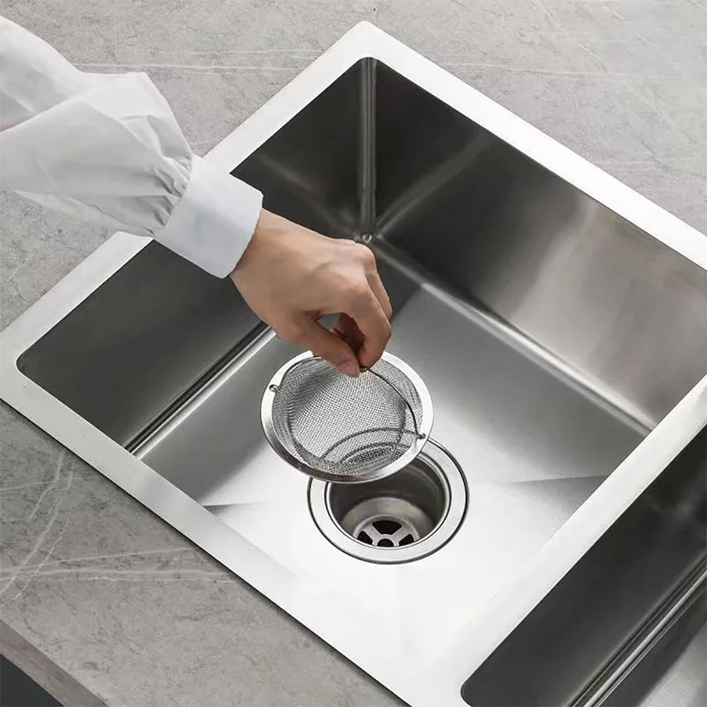 CleanGuard Mesh | Abflusssieb Edelstahl | Rostfrei & Hygienisch | Für Küche & Bad