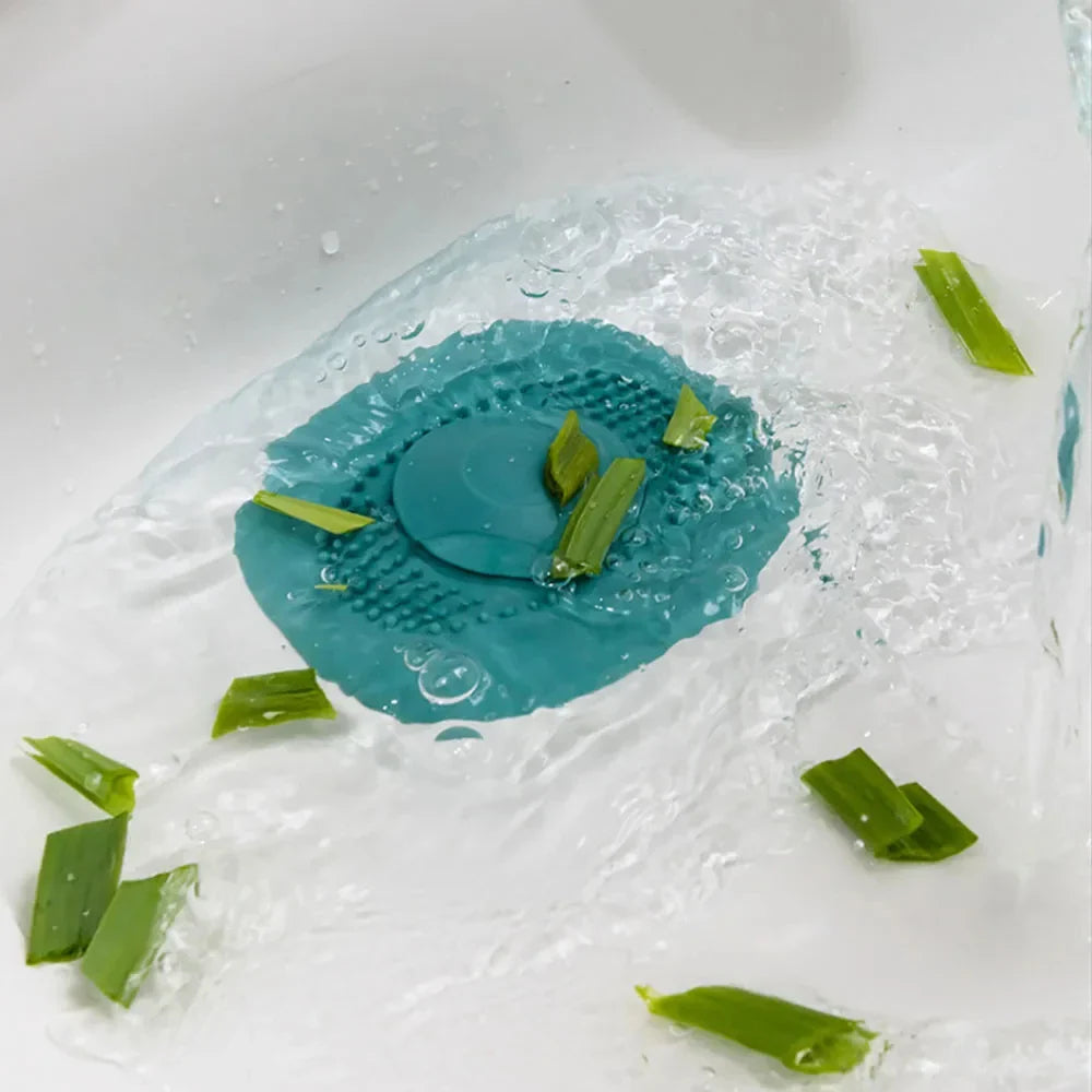 CleanFlow Silikon-Abflusssieb | Anti-Rutsch & Hygienisch | Einfach Zu Reinigen
