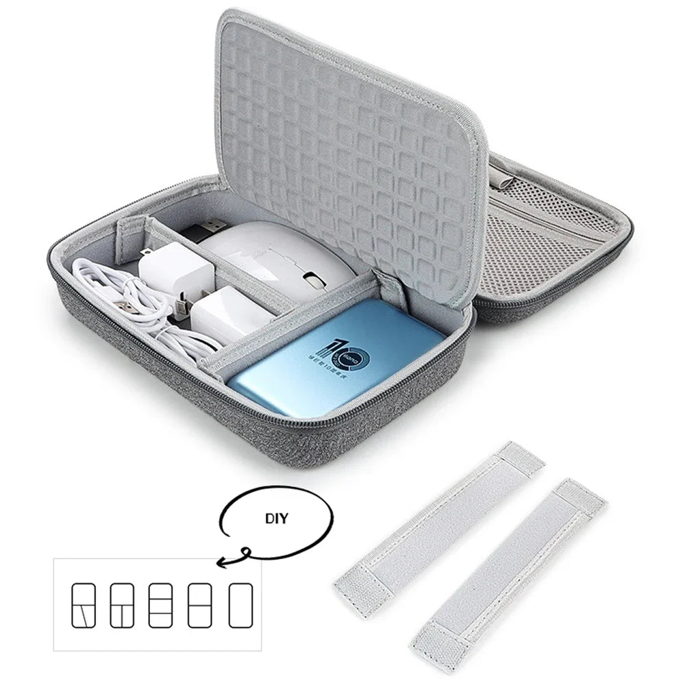 Techurex Elektronik-Organizer-Tasche | Stoßfest | Wasserdicht | Flexibel