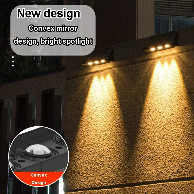 SolarLume | Automatische Wandleuchte mit Solarenergie