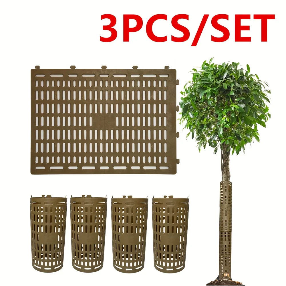 TreeGuard Protector | Baumstammschutz Manschette | Flexibel & Anpassbar | Schutz vor Mäher & Nagetieren