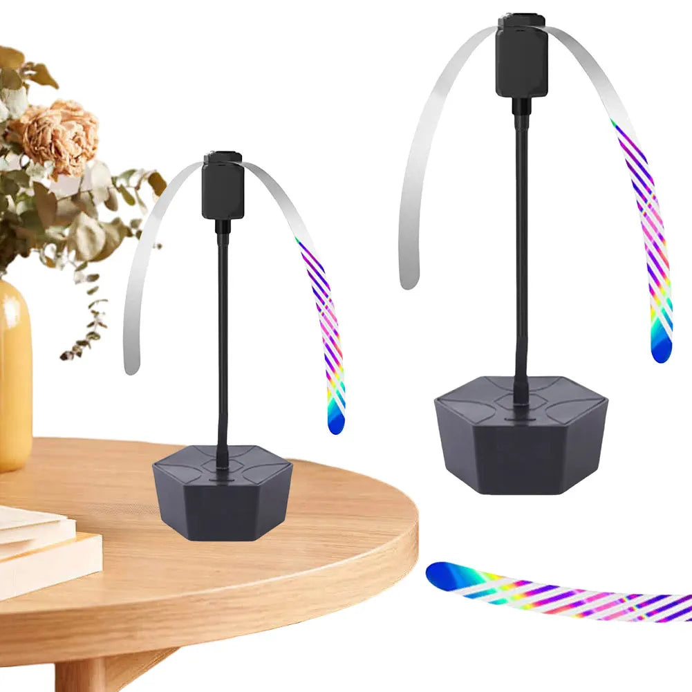 InsectAway | Fliegenabwehr-Ventilator | USB & Batterie Betrieb | Tragbar & Sicher