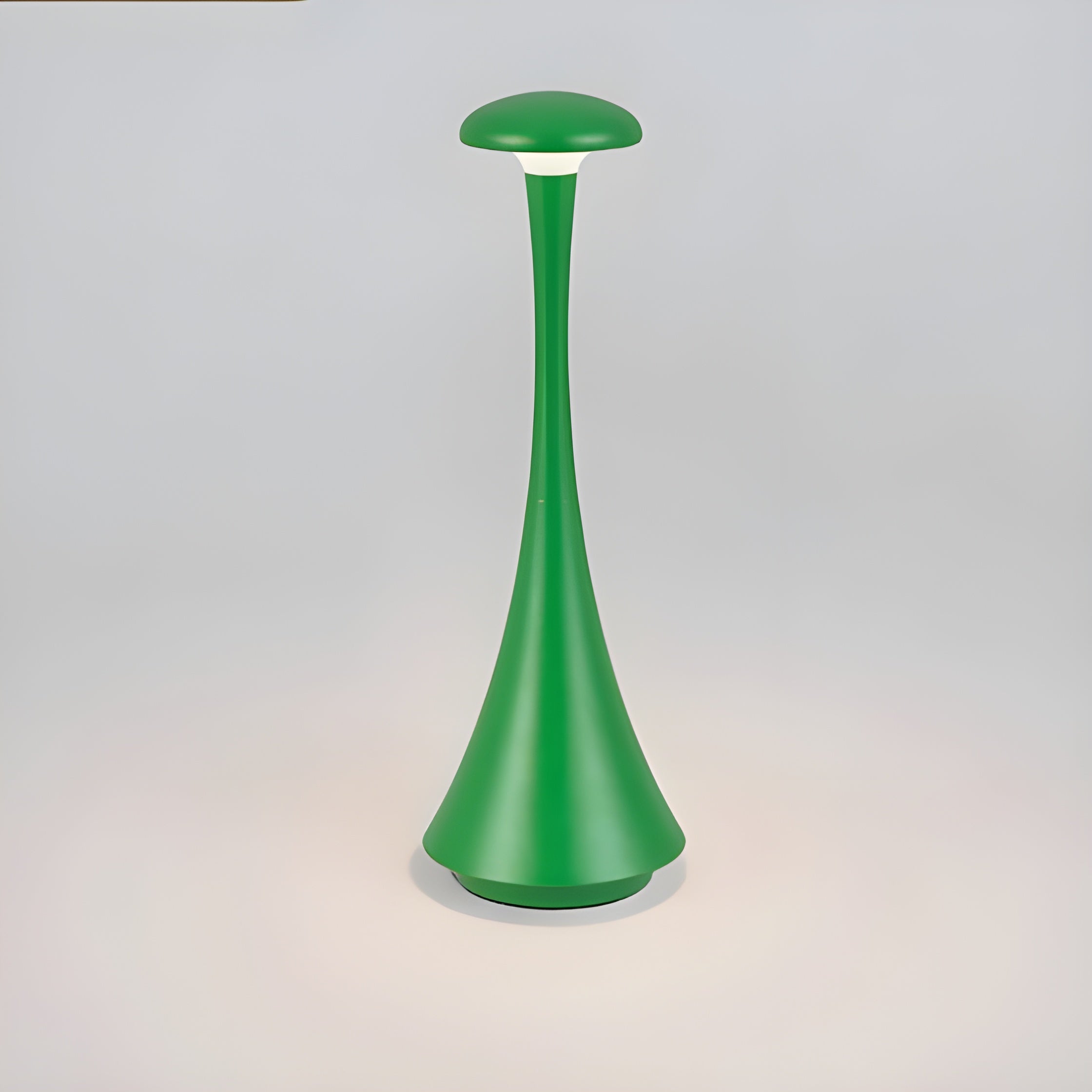 Luminex LED Tischlampe | Kabellos & Wiederaufladbar | 3 Dimm-Stufen | Marmoroptik | Aluminiumgehäuse