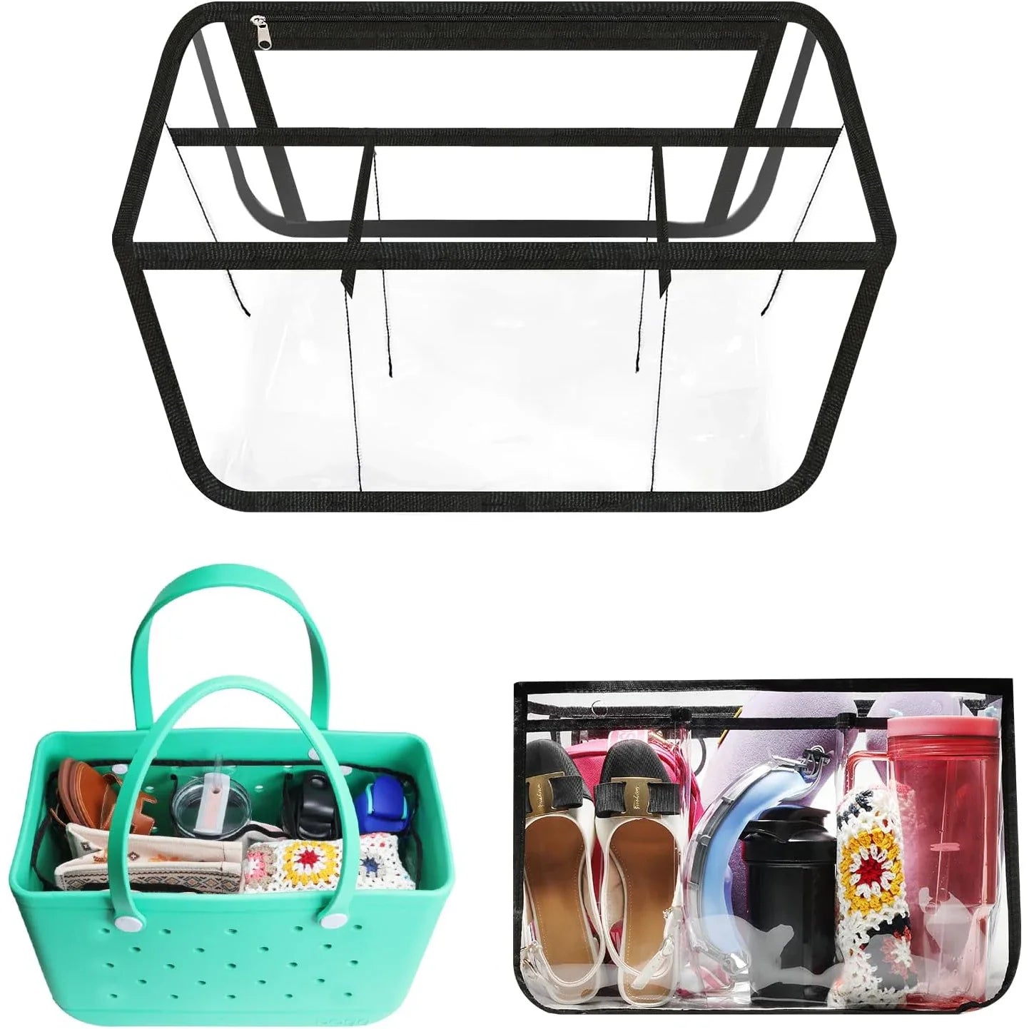 StrandProfi Tasche-Organizer | Wasserfest & Leicht | Perfekte Ordnung für jeden Ausflug