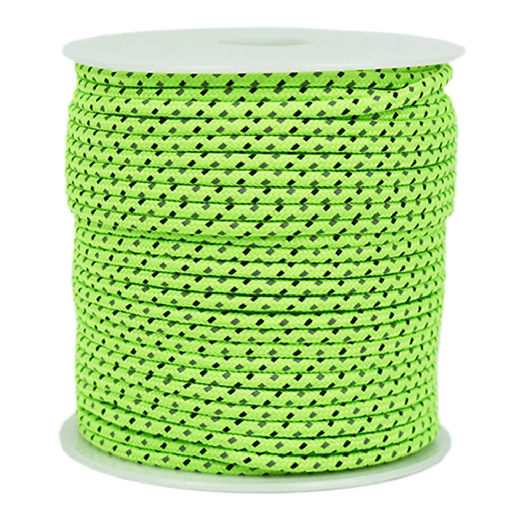 NightGuard | Reflektierendes Paracord Seil | Abriebfest & Leicht | 50m