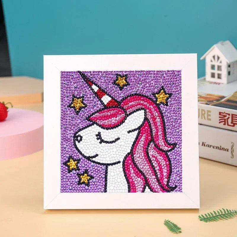 DiamondArt Kids | DIY Diamant-Malset für Kinder | Kreativer Bastelspaß