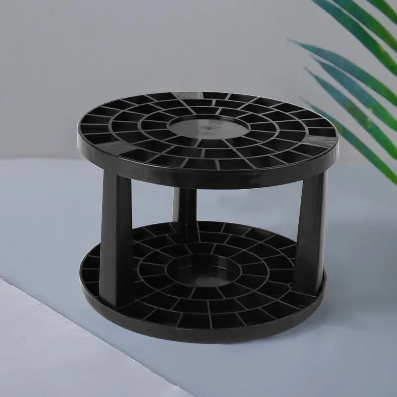 Glamova SpinTower | Kosmetik Organizer Mit 360° Drehung | Für Pinsel, Lippenstifte & Mehr