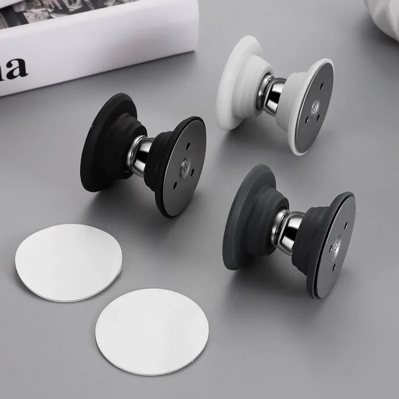 MagnoStop Magnetischer Türstopper | Silikonstoßdämpfer | Für Wände & Türen