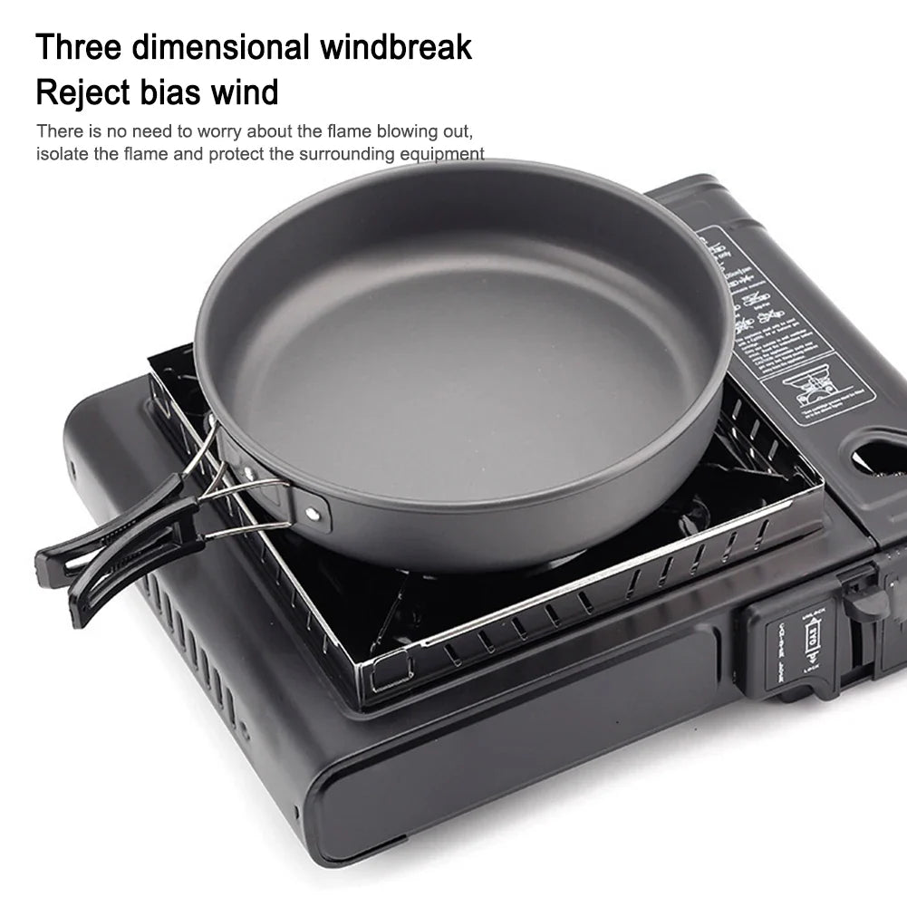 CookGuard Windschutzring | Edelstahl & Kompakt