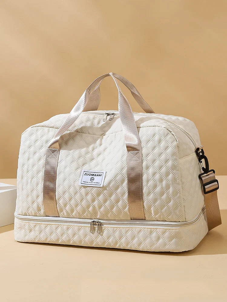 TravelMate | Flexbag | Viel Stauraum & Praktische Aufteilung | Nassfach & Schuhfach Getrennt | Flugtauglich