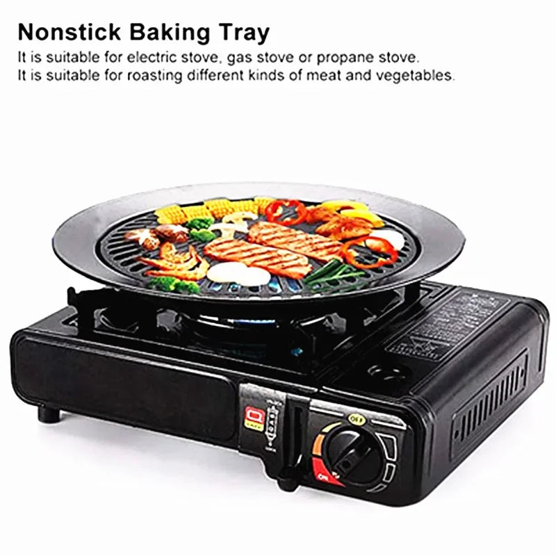 Grillova | Rauchfreie Grillpfanne | Antihaft & Universell | Indoor & Outdoor BBQ