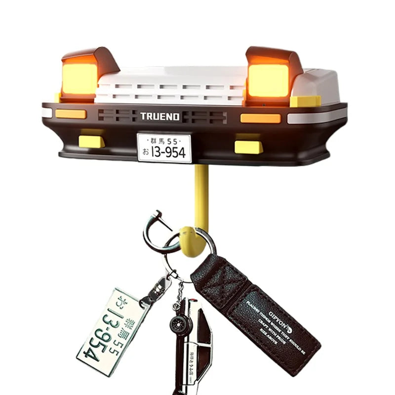 AutoGlow KeyBeam | Wand-Schlüsselhalter | Autoscheinwerfer-Design | Für Autofans